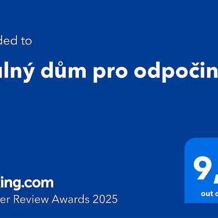 Prázdninový dům útulný Dům Pro Odpočinek *